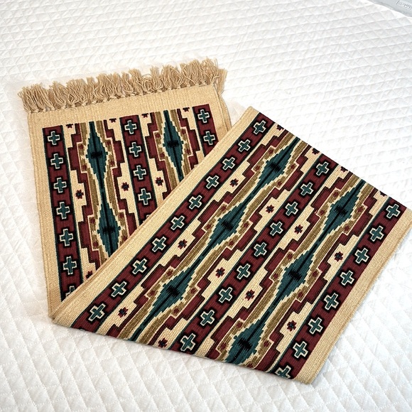 Table Runner + 4 Chili Pepper Coasters. Southwest. New. 74 in X 13.5 in Wide. - Picture 7 of 11